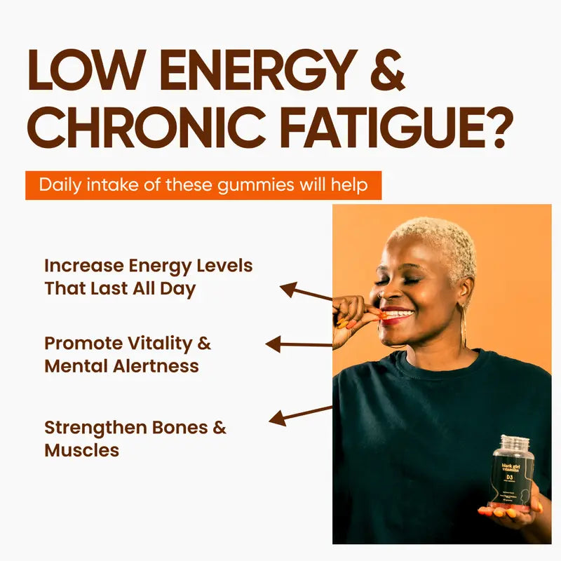 Black Girl Vitamins Energy Bundle - B12, Iron & D3