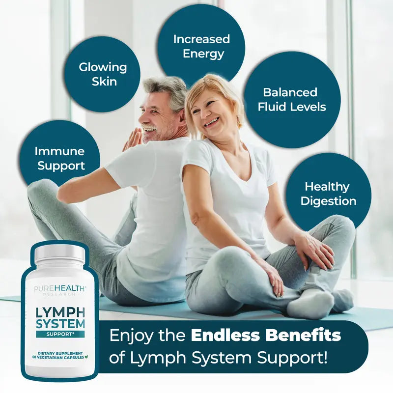 Promote Lymphatic Drainage & Support with Lymph System Support