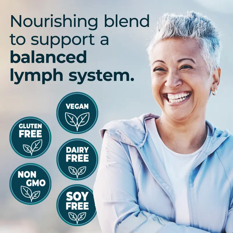 Promote Lymphatic Drainage & Support with Lymph System Support