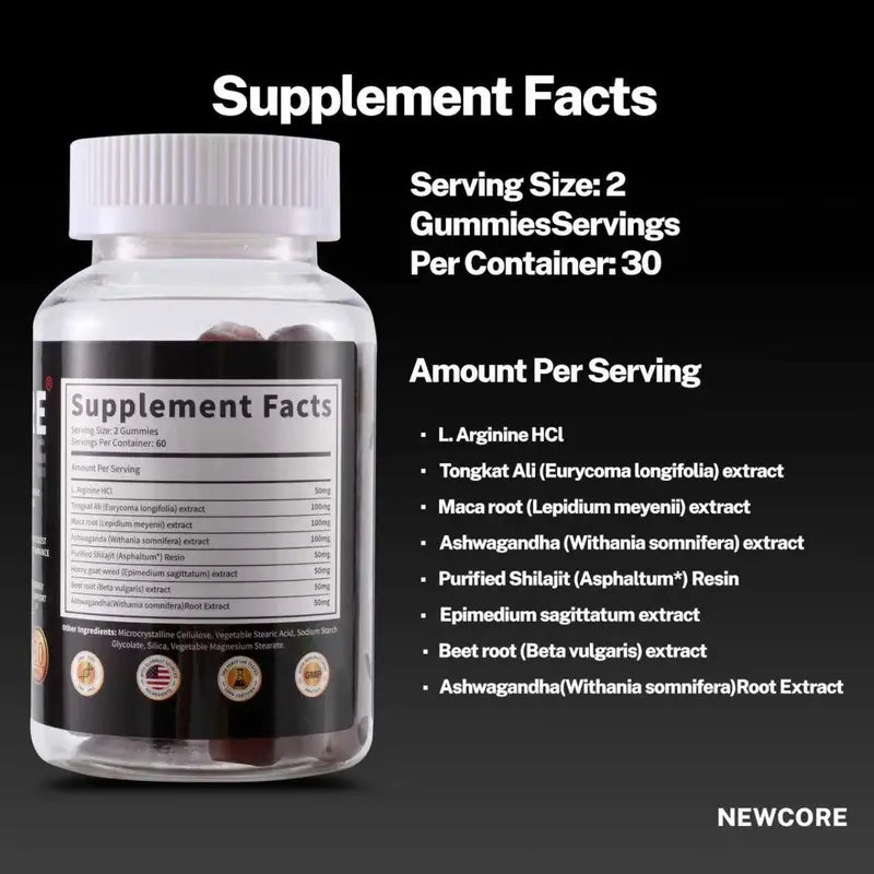 Newcore | 7-in-1 Nitric Oxide Booster