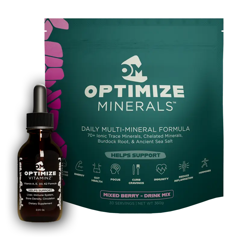 OPTIMIZE MINERALS AND VITAMINZ BUNDLE