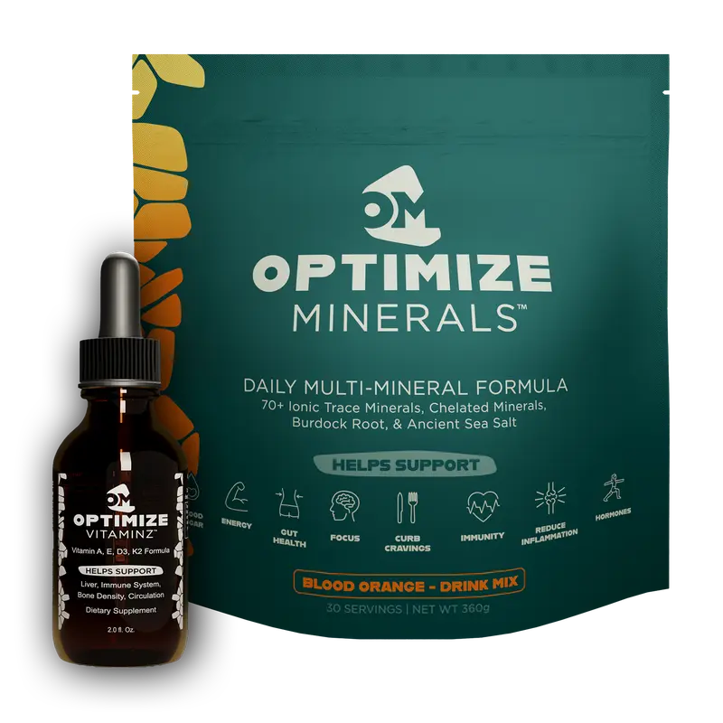 OPTIMIZE MINERALS AND VITAMINZ BUNDLE