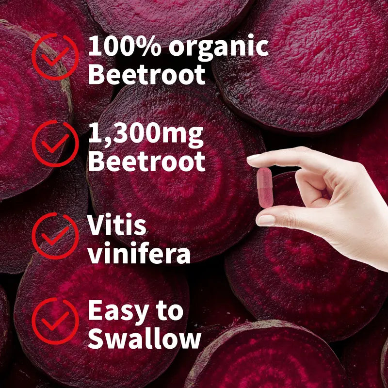 SWIYIE -beet root Vegan Quick Release Capsules