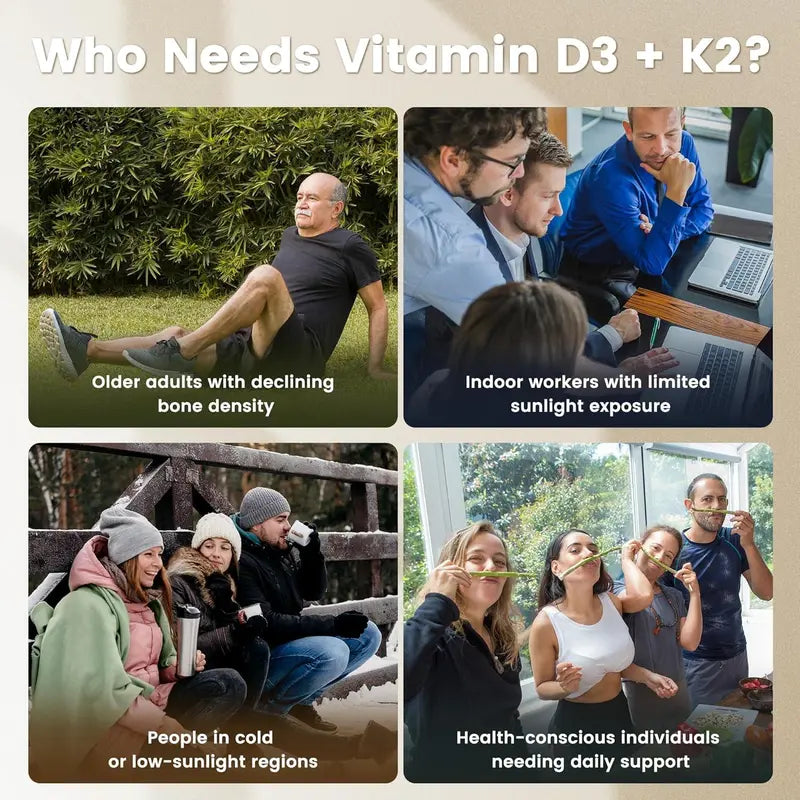 VEV Vitamin D3 K2 10000 IU