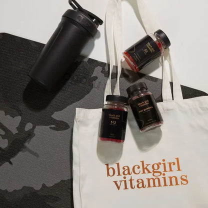 Black Girl Vitamins Energy Bundle - B12, Iron & D3