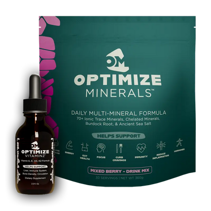 OPTIMIZE MINERALS AND VITAMINZ BUNDLE