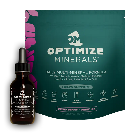 OPTIMIZE MINERALS AND VITAMINZ BUNDLE
