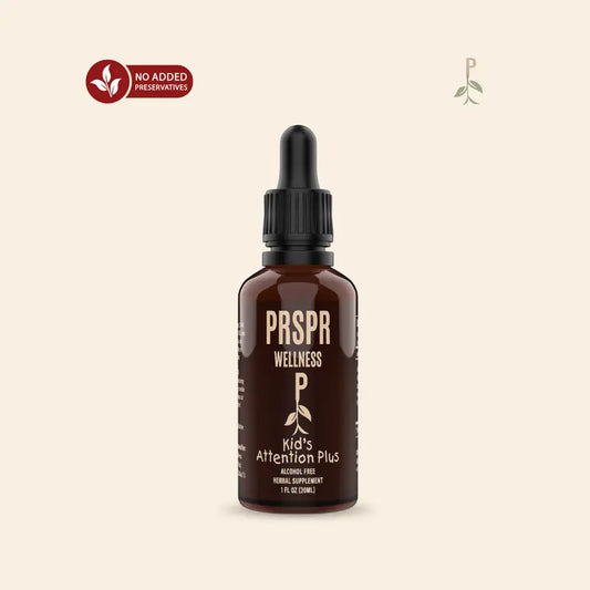 PRSPR Wellness Kids Attention Plus - Herbal Supplement for Enhanced Focus & Attention