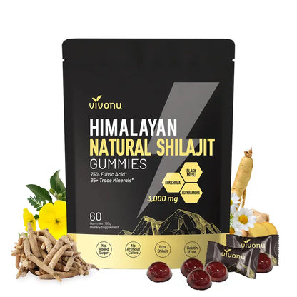 VivoNU Himalayan Shilajit Gummies